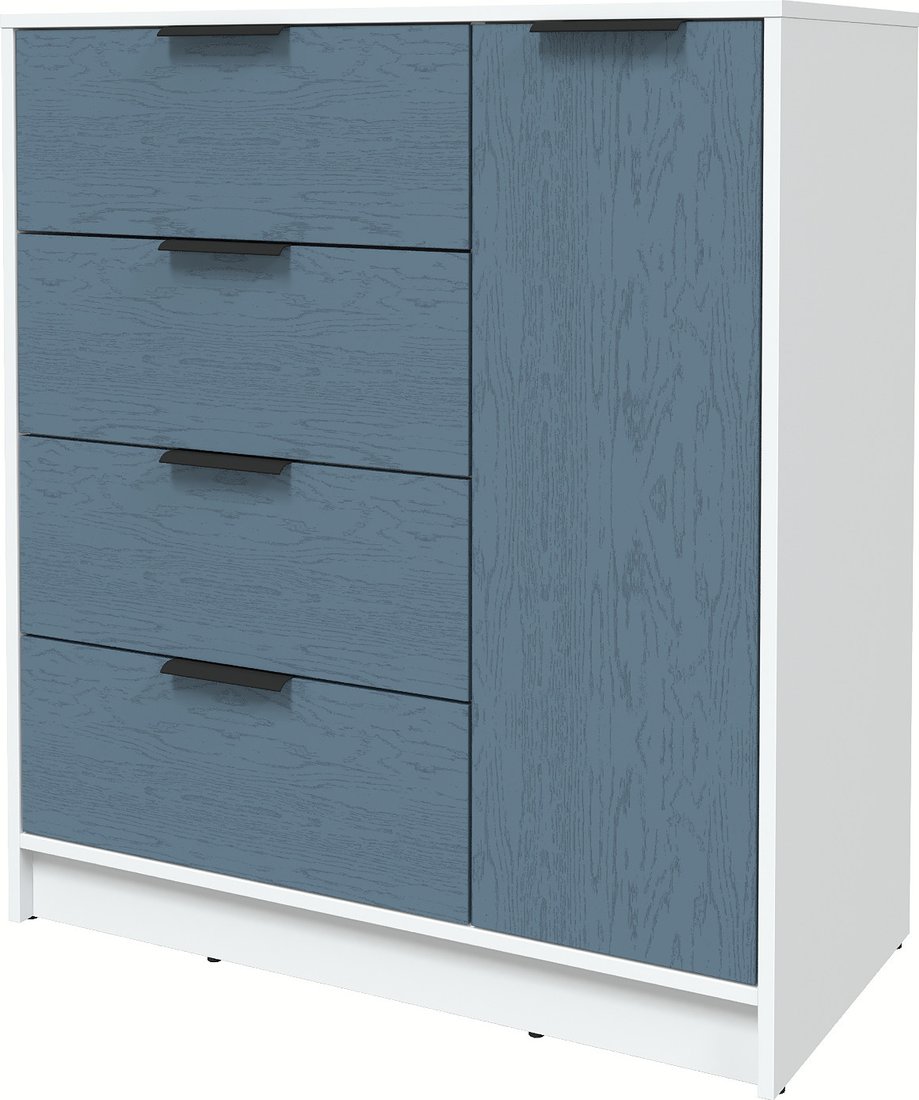 

Тумба Интерлиния Концепт КТ-Т90 Глосс (белый платинум/дуб лазурный)