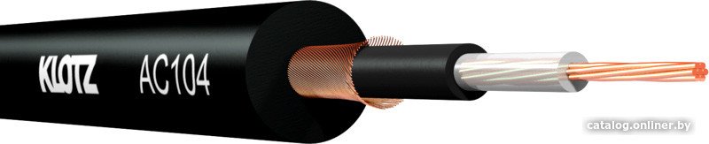 Кабель Klotz AC104SW.050 (50 м, черный)