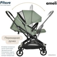 Коляска прогулочная «книга» Pituso Ameli (green)