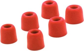 Амбушюры для наушников KZ Acoustics Memory Foam (3 пары, красный)