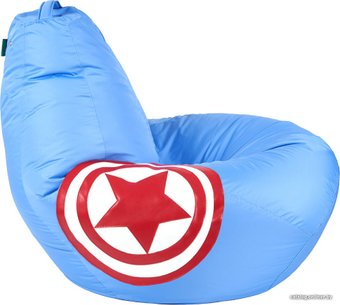 Кресло-мешок Мама рада! Marvel (Captain America, L, smart balls)