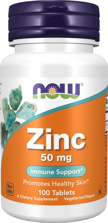 БАД Now Foods Zinc 50 мг (100 таблеток)