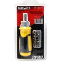 Набор отвертка с битами BaumAuto BM-30311213 (13 предметов)