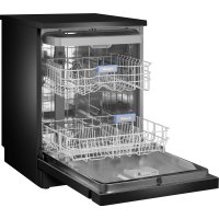 Отдельностоящая посудомоечная машина Weissgauff DW 6038 D Dual Wash Black
