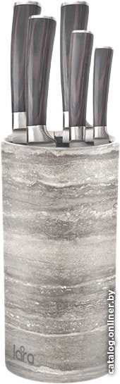 Подставка для ножей Lara LR05-103 Gray