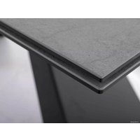 Кухонный стол Signal Diuna DIUNAJSZC160 (серый/черный матовый)