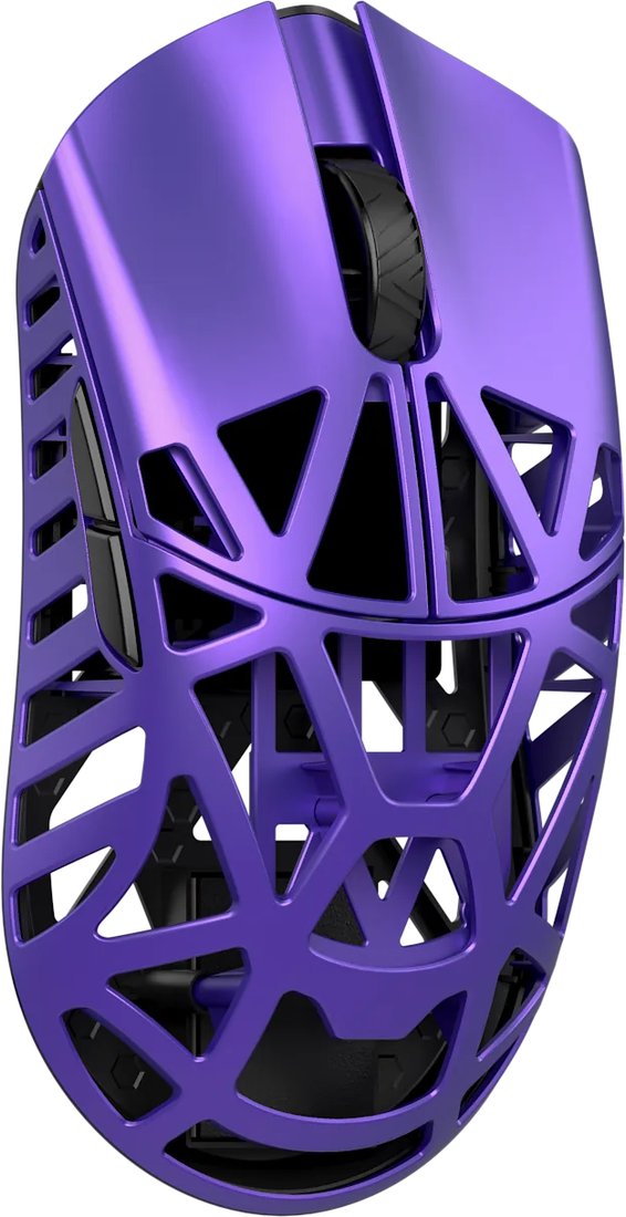 Игровая мышь WLMouse Beast X Pro Omron Side Slits (фиолетовый)
