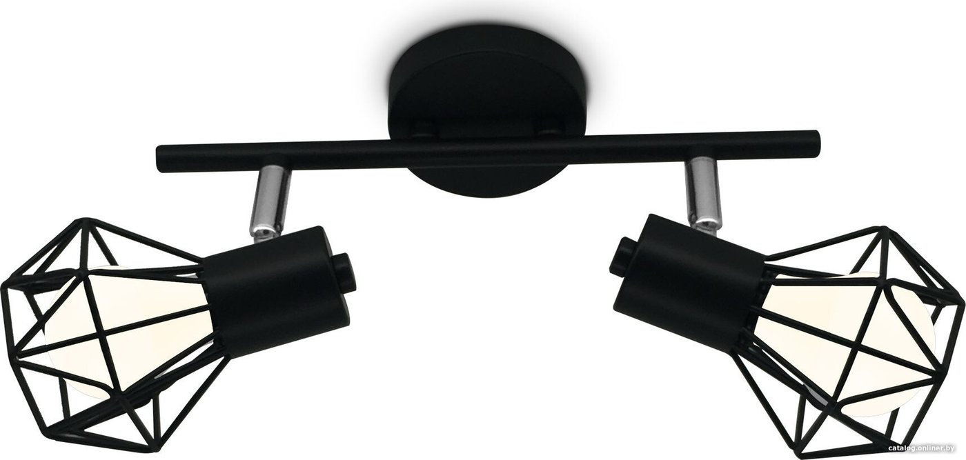 Припотолочная люстра Ambrella light Traditional TR8621/2 BK/CH
