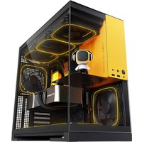 Корпус Geometric Future Model 5 5FAN (черный/желтый)