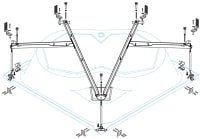 

Каркас Cezares Cetina-130-MF