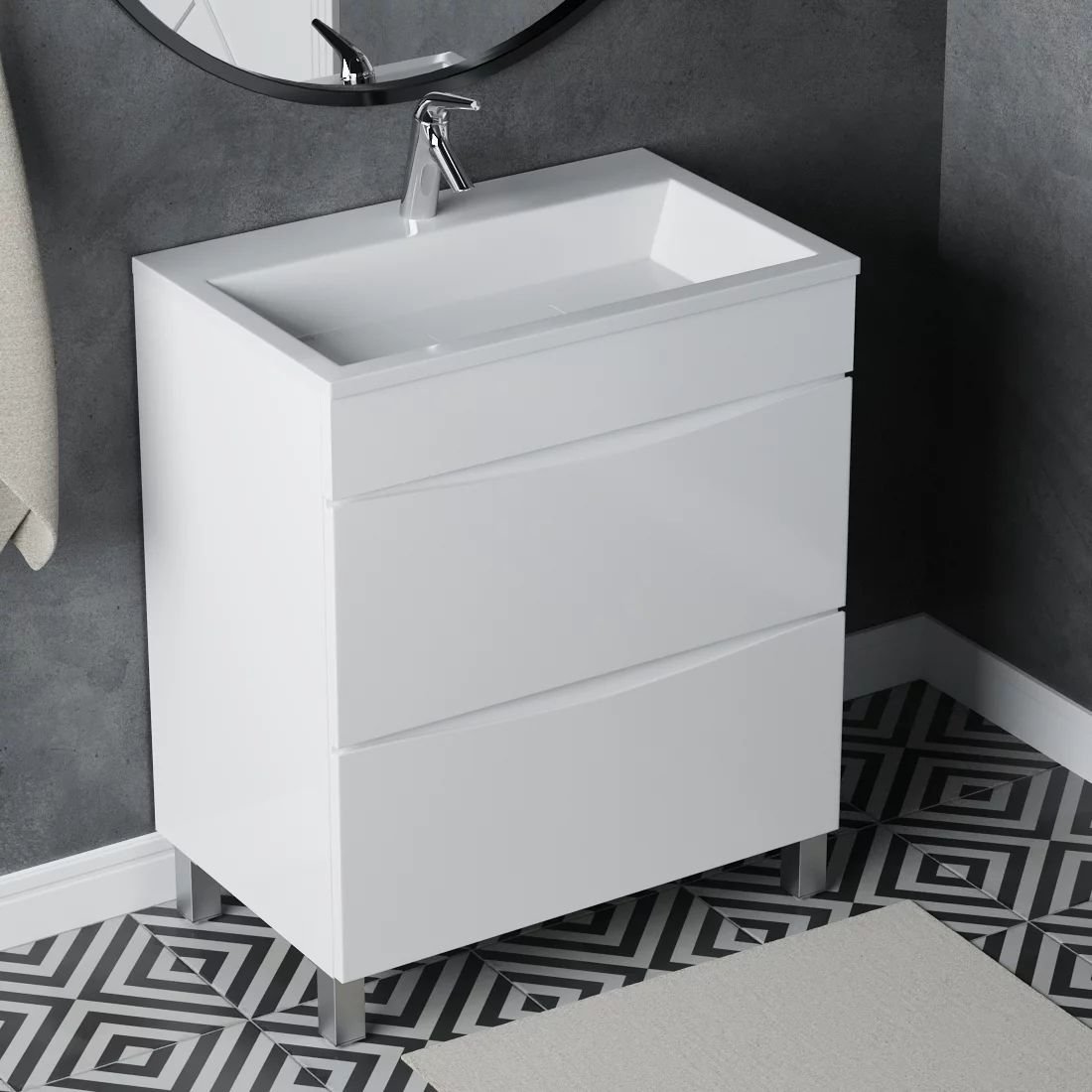 

Vela Тумба под умывальник Vela Бриз 70Н под Absolute TU35061