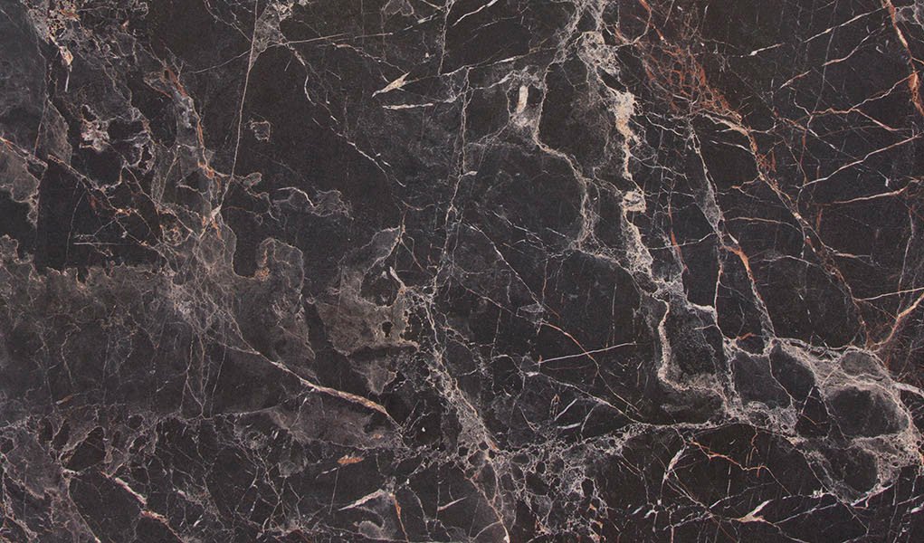 Столешница Горизонт Мебель 28x240 (мрамор черный 3029)