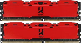 Оперативная память GOODRAM IRDM X 2x8GB DDR4 PC4-25600 IR-XR3200D464L16SA/16GDC