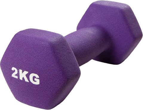 

Гантель Atlas Sport Виниловая 2 кг (фиолетовый)