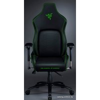 Игровое (геймерское) кресло Razer Iskur (черный/зеленый)
