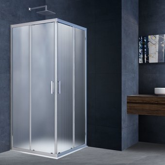 Душевой уголок Vincea Alpha VSS-3AL900MT (хром/текстурное)