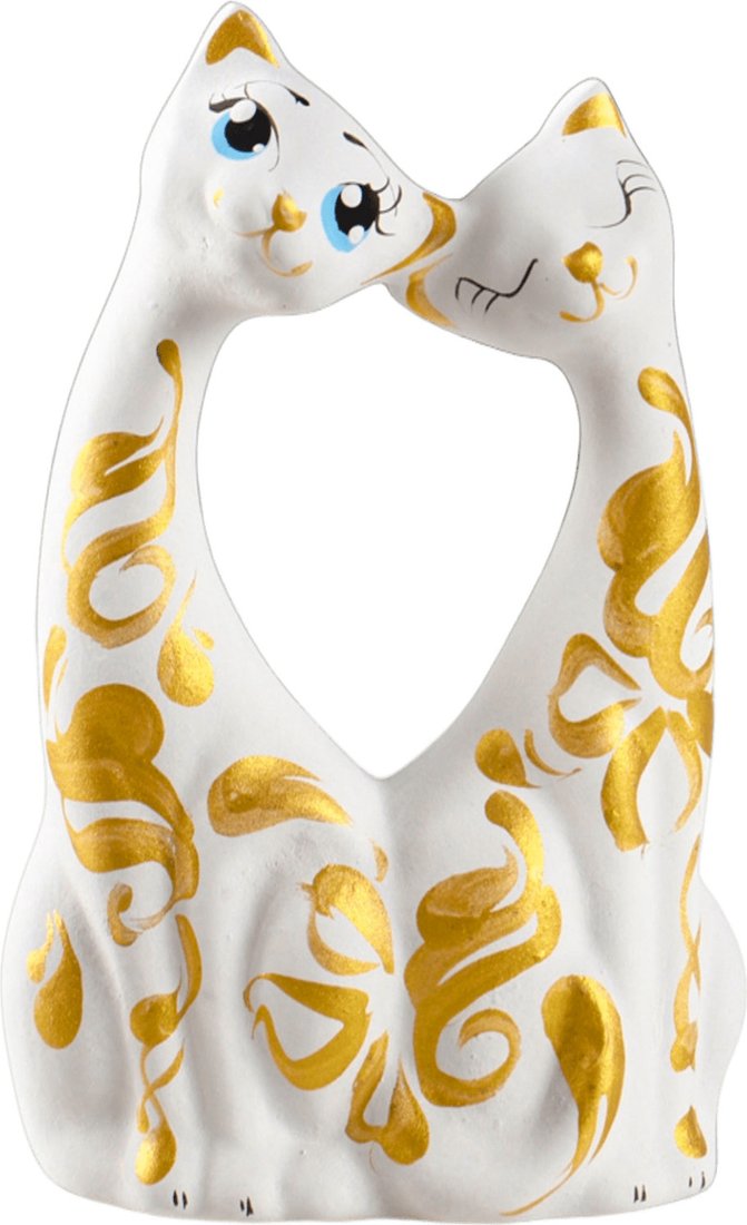 Статуэтка Хорошие сувениры Коты влюбленные 707378