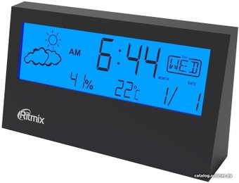 Метеостанция Ritmix CAT-044 (черный)