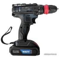 Дрель-шуруповерт WATT WAS-21Li-3 1.021.030.23 (с 2-мя АКБ, кейс)