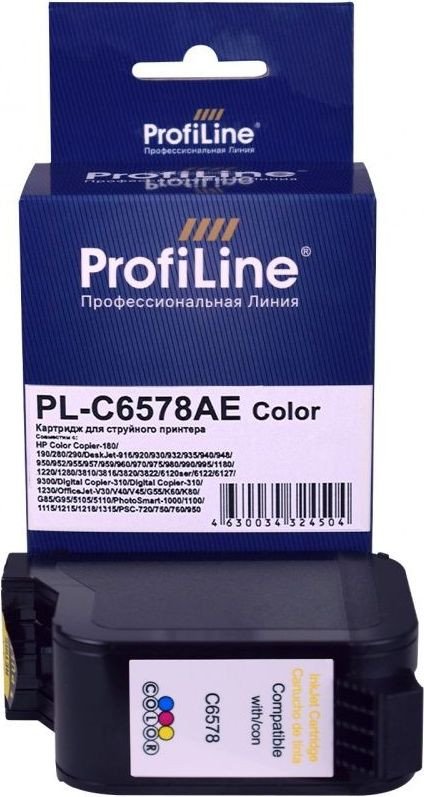 

Картридж ProfiLine PL-C6578A (аналог HP C6578A)