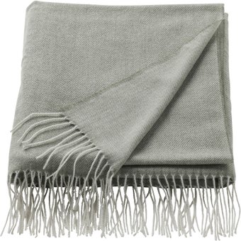 Плед Ikea Холмви 120x160 005.136.13 (светлый серо-зеленый)