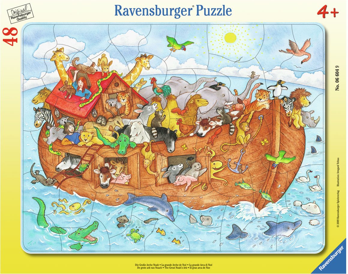 

Пазл Ravensburger Ноев ковчег 6604 (48 эл)
