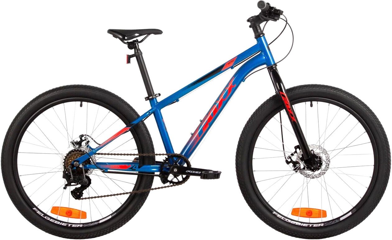 Велосипед Foxx Aztec JR 24 р.12 2025 24SHD.AZTEC.12BL5 (синий)