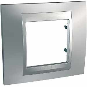 

Рамка Schneider Electric Unica MGU66.002.038 (матовый хром/алюминий)
