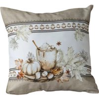 Декоративная подушка Listelle Торонто кайма с чашкой 817701/1