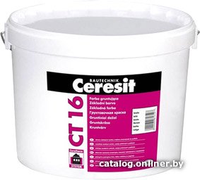 Акриловая грунтовка Ceresit CT 16 5л