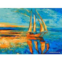 Картина по номерам Белоснежка Под парусами 032-AS