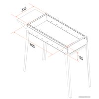 Складной мангал Gratar Классика МКЛ 750