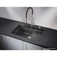 Кухонная мойка Granula KS-7303 (черный)