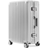 Чемодан-спиннер Ninetygo All-round Guard Luggage 20" (серебристый)