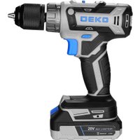 Дрель-шуруповерт Deko DKCD20V One Set63 083-1038 (с 2-мя АКБ, кейс)