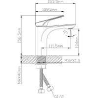Смеситель Econoce D35 710 EC0710BL (черный)