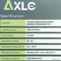 SSD Axle Classic 480GB AX-480CL