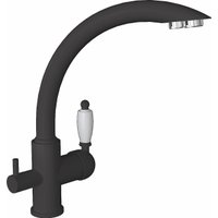 Смеситель Florentina Шале (антрацит)