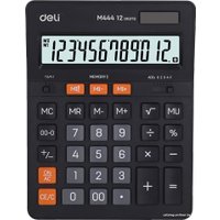Бухгалтерский калькулятор Deli M444 (черный)