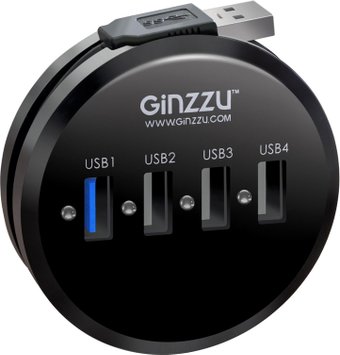 USB-хаб Ginzzu GR-314UB