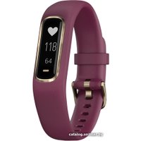 Фитнес-браслет Garmin Vivosmart 4 S/M (бордовый)