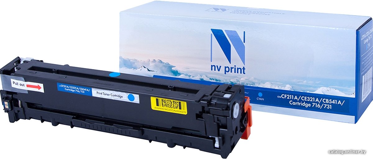 Картридж NV Print NV-CF211A-CE321A-CB541A (аналог HP, Canon)