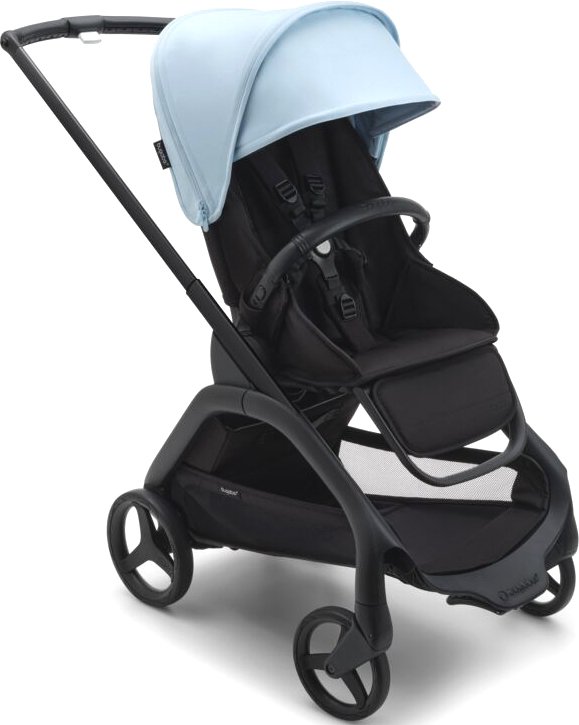 

Коляска прогулочная «книга» Bugaboo Dragonfly (black/midnight black/skyline blue)