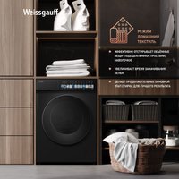 Стирально-сушильная машина Weissgauff WMD 59211 Touch Inverter Matt Black