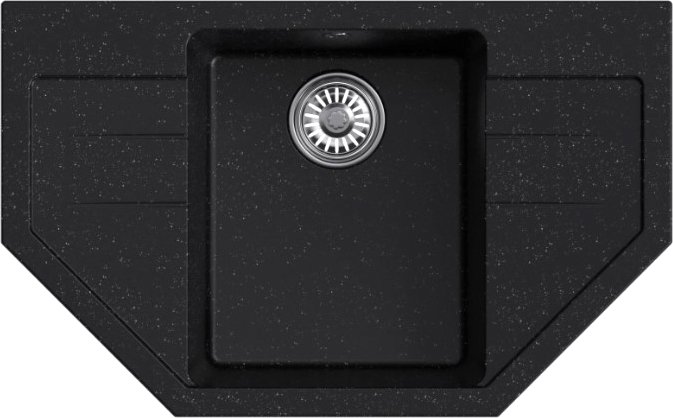 

Кухонная мойка Mixline ML-GM24 552052 (черный)