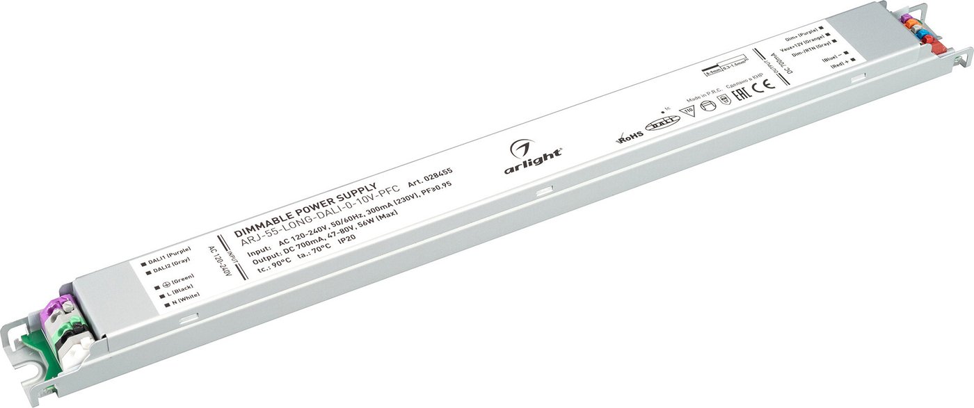 

Блок питания Arlight ARJ-55-LONG-DALI-0-10V-PFC 028455