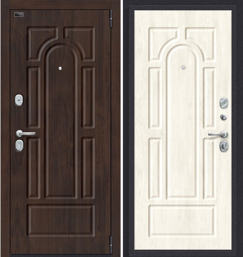

Металлическая дверь el'Porta Porta S 55.55 (Almon 28/Nordic Oak)
