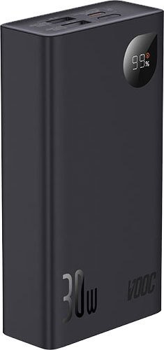 

Внешний аккумулятор Baseus Adaman2 Digital Display Fast Charge 20000mAh 30W (черный)