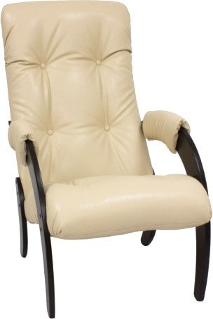 

Интерьерное кресло Комфорт 61 (искусственная кожа, polaris beige/венге)