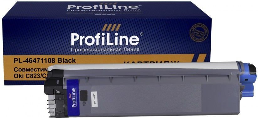 

Картридж ProfiLine PL-46471108-BK (аналог Oki 46471108 BK)